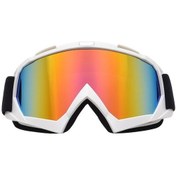 Resim Trendooze Chelsea 05 Off-road Lokomotif Motosiklet Kask Gözlükleri Beyaz - Turuncu Ct 