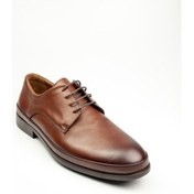 Resim James Franco 4000 Büyük Numara Taba Deri Klasik Erkek Ayakkabı 