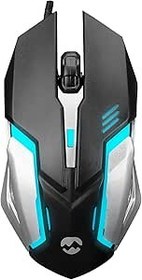 Resim Kyrotech Everest SM-G72 Usb Siyah/Gümüş Işıklandırmalı Oyuncu Mouse 