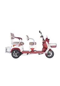Resim Arora Felix New Elektrikli 3 Tekerlekli Moped Bordo 