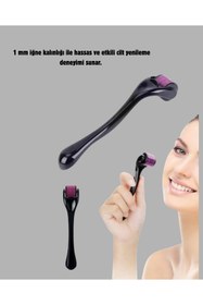 Resim No35 Evde Profesyonel Cilt Bakımı Dermaroller + Siyah Nokta Temizleyici Setı 