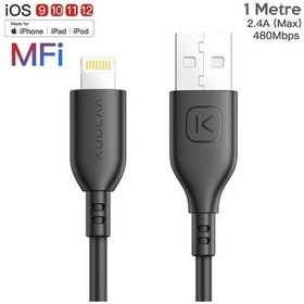Resim Kuulaa 1M Mfı Sertifikalı 2.4A Apple iPhone Uyumlu 11,11Pro Xs Xr-8 Usb Kablo (457755047) 