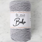 Resim La Mia Boho Gri Büküm Makrome İpi - L031 - 33986 