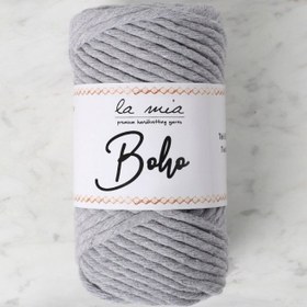 Resim La Mia Boho Gri Büküm Makrome İpi - L031 - 33986 