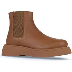 Resim Bueno Shoes Taba Deri Kadın Düz Bot 01WZ6403 01WZ6403 