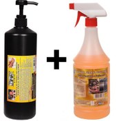 Resim Dtx Kimya Ponza'lı Talaşlı El Temizleme Kremi 1 kg & Oto Böcek, Sinek Temizleme Sıvısı Konsantre (1/5) 1 Litre 