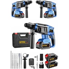 Resim Staxx Power AKT21A Kömürsüz Motor Akülü Kırıcı Delici 