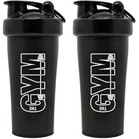 Resim Cool Plastik Cool Shaker Gym 650 CC (Siyah - Siyah) 