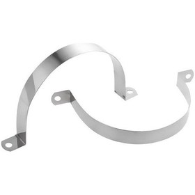 Resim Trendooze 2 Adet Paslanmaz Çelik U Askı Kelepçesi Boru Tüp 10mm 10mm 