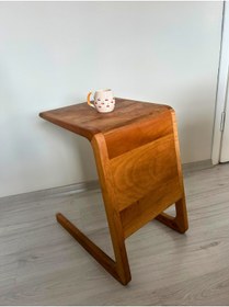 Resim TEXONOX Meşe C Yan Sehpa Laptop Sehpası 