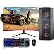 Resim TX111 ATM00000179 i5-4440 23.6" Monitör 16 GB RAM 256 GB M.2 NVME 4 GB GTX1050TI Curved Masaüstü Oyun Bilgisayarı Turbox