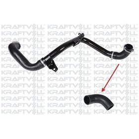 Resim Kraftvoll 10030986 Turbo Intercooler Hortumu Küçük Metal Boru Hariç Focus Iı Focus Iı C-max 1.6tdcı 90ps 110ps 03-10 6m516c646gc 