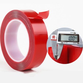 Resim 300cm Çift Taraflı Yapışkan Bant Kalıcı Güçlü Şeffaf Yapışkan Sticker Bant 