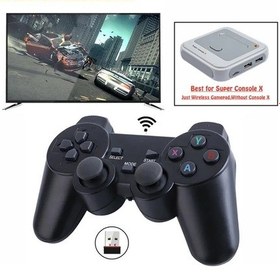 Resim 1 Adet Gamepad-2.4ghz Kablosuz Gamepad Süper Konsol X Oyun Denetleyicisi İçin Usb Joystick Tv Video Oyunu Konsolu Android Tv Kutusu Telefon 