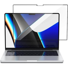 Resim Microcase Macbook Pro 14.2 A2442 Frame Tam Kaplayan Ekran Filmi 