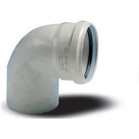 Resim Ege Yıldız 125X90 Pvc Kapalı Dirsek 3,2 mm 