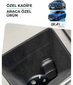 Resim Peugeot 308-p5/408 Açık Cep İçin Kadife Kaplama 