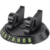 Resim Suntek 2'si 1 Arada Geçici Park Kartı Numarası Plaka Stil-d 