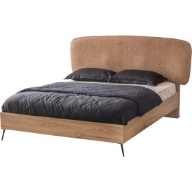 Resim Storish Himera Başlıklı Bazalı Karyola 160X200 Meşe 
