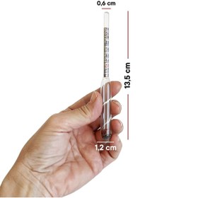 Resim AEK-Tech Alkolmetre 0-100 Kısa Form 13.5 cm 