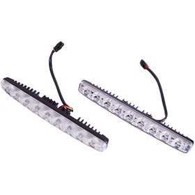 Resim Space Kayar Sinyalli Gündüz Ledi 2x9 36w Turuncu/beyaz / Laam315 