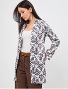 Resim Tolavvano Büyük Beden Uzun Oversize Kazak 197857104 Beyaz 