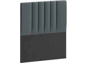 Resim Mobpazar Yatak Başlığı, Lotus Başlık Antrasit 100X100 cm 