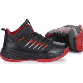 Resim Jump Basketbol Erkek Çocuk Spor Ayakkabı Mikrofiber Tabanlı Sezonsuz Kullanım İçin Tasarlandı 