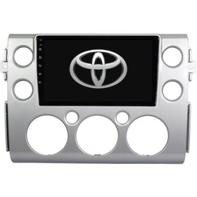 Resim Toyota Fj Cruiser Araç Multimedya Android Ekran Carplay Double Teyp 2+32 9" 07-08 Silver Blueway 