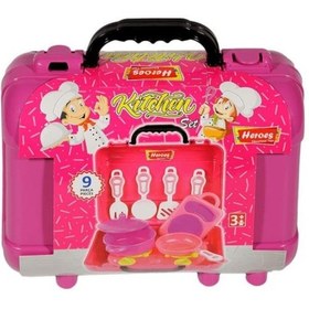 Resim Ern-820 Heroes Toys Mutfak Seti - Eren Oyuncak 