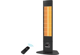 Resim Dysis Single x Karbon Serisi IP65 Suya-Toza Dayanıklı 2300 W Siyah Uzaktan Kumandalı İç/Dış Mekan Isıtıcı 