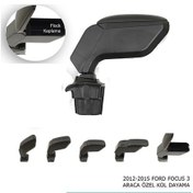 Resim FORD FOCUS 3 ARACA ÖZEL KOL DAYAMA SİYAH 2012-2015 