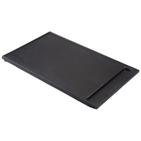 Resim Igrıll Döküm Plate Düz Yüzey Barbekü Izgara Yağ Kanallı 