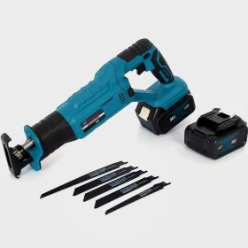 Resim Akülü Tilki Kuyruğu Testere 36V 5AH (Mavi) EEA310 