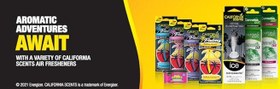 Resim California Scents Vent Stick Golden State Delight Tatlı Lokum Parfümlü Kalorifer Geçme Koku 4'lü Set 