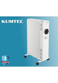 Resim Kumtel 9 Dilim Beyaz Radyatör Isıtıcı 2000W 