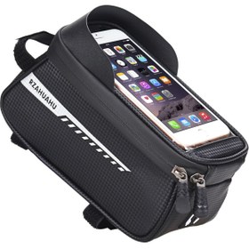 Resim FeyzaDesign Elektrikli Scooter Çantası, Su Geçirmez, Telefon Tutucu, Gidon Uyumlu 