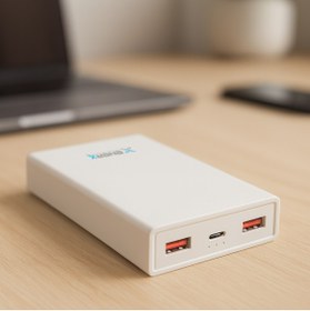 Resim Enerx Enr-p20c 20.000 Mah 2.1a 2xusb 1xtypec Powerbank 