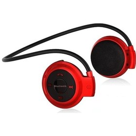 Resim Rogfer Mini-503 Mp3 Çalar Bluetooth Kulaklık, Destek Fm Radyo Ve 32gb Tf Kart - Red 