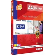 Resim KRAF LASER ETIKET 2021 63x38 (21x100=2100) 