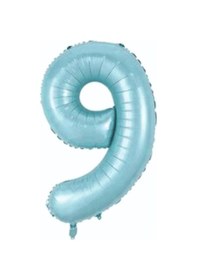 Resim 34" Folyo Rakam 76cm "9" Mavi / Blue Mavi 