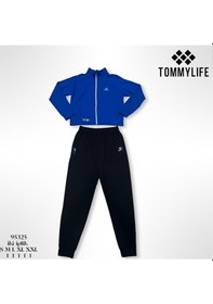 Resim Tommy Life Kadın 2 İplik Eşofman Takımı Saks-siyah Saks - Siyah 
