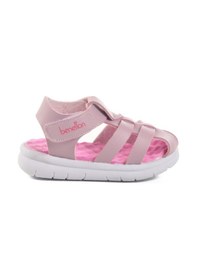 Resim United Colors Of Benetton Lila Cırtlı Kız Bebek Sandalet Bn-1245 B 
