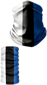 Resim e taktik Multifunctional Flag of Estonia Seamless UV+Face Mask Headband Bandana Do Rag Hairband 