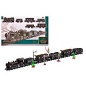 Resim Classic Steam Pilli Tren Seti 40 Parça 