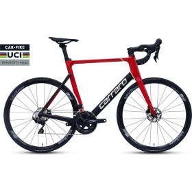 Resim Carraro Fıre 1.2 Ucı 105 55 cm Hd Fren Yol Bisikleti - Krom-Kırmızı 