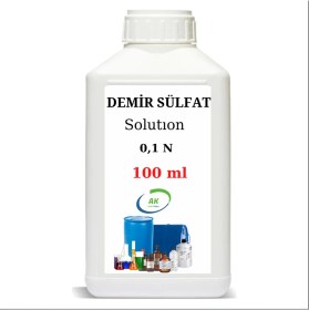 Resim AROPİ DEMİR SÜLFAT SOLUTION (0,1 N) 100 ML 