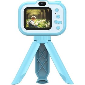 Resim Mengtuo Yüksek Piksel Çocuk Mini Kamera Mavi Tf Kart Yok 