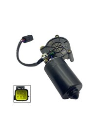 Resim 24V Silecek Motoru Düz Freze 9 MM kablolu Soketli l Volvo İ N11.3464 