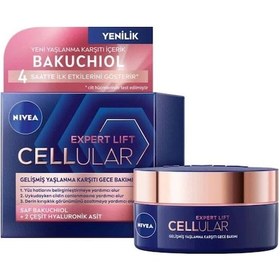 Resim Nivea Hyaluron Cellular Filler Şekillendirici Gece Kremi 50 ML 